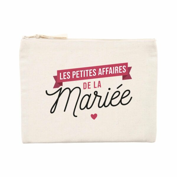 Pochette future mariée, Les petites affaires de la mariée, cadeau EVJF