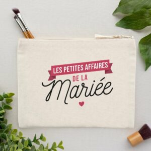 Pochette future mariée, Les petites affaires de la mariée, cadeau EVJF