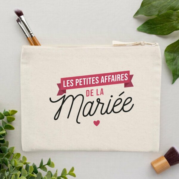 Pochette future mariée, Les petites affaires de la mariée, cadeau EVJF