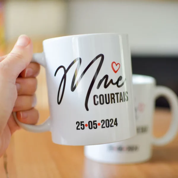 Mug Mr Mme mariage – Image 2