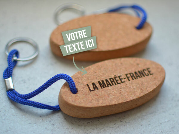 Porte-clé flottant personnalisé