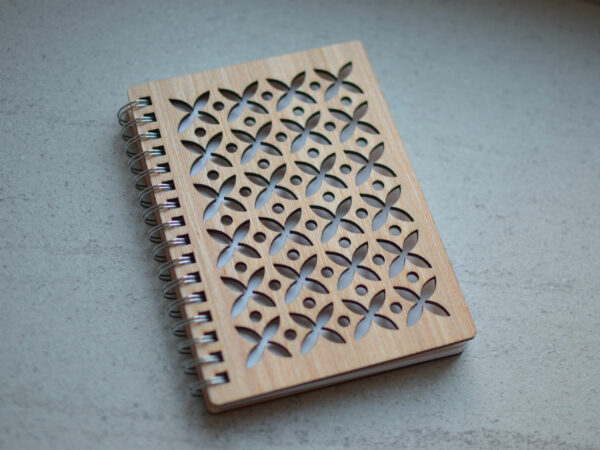 Carnet de note en bois